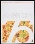 1975 MLB All Star Game Souvenir Magazine 