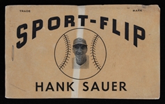 1950 Hank Sauer Chicago Cubs Sport-Flip Book