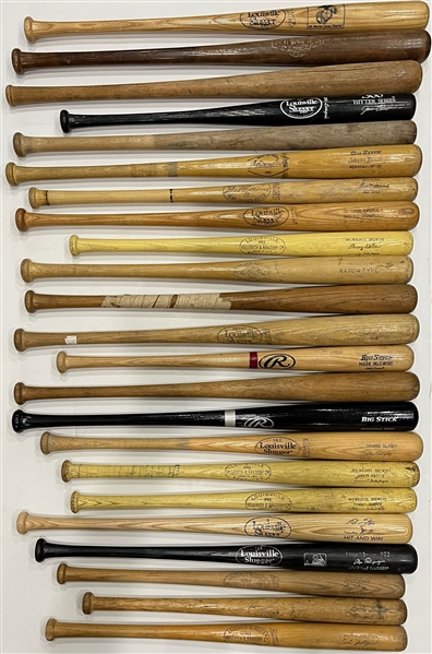 Store Model Bat Collection (Lot of 23) 