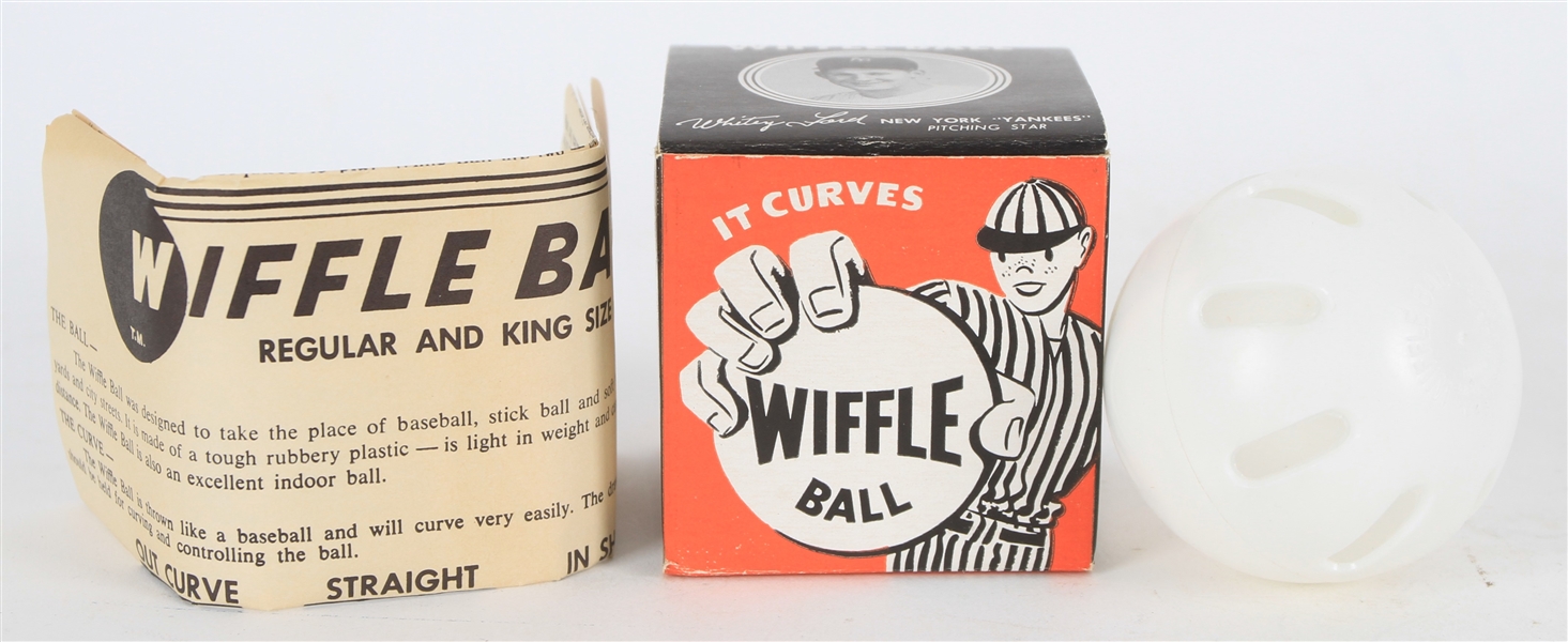 1960s Whitey Ford New York Yankees MIB Wiffle Ball 