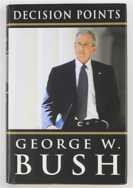 2010 George W. Bush Signed Decision Points Book (JSA)