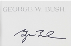 2010 George W. Bush Signed Decision Points Book (JSA)