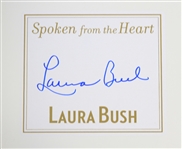 2010 Laura Bush Signed Spoken from the Heart Book (JSA)