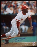 1990 Joe Morgan Cincinnati Reds HOF Signed 16x20 Photo (PSA/DNA)