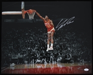 1982-1994 Dominique Wilkins Atlanta Hawks Signed 16x20 Photo *JSA*
