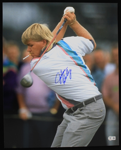 2023 John Daly PGA Tour Champion Signed 16x20 Photo (Beckett)