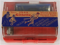 1954 World Series Gillette Premium Shaving Kit Complete w/ World Series Record Book, Razor, Travel Case, Replacement Blades & Binding