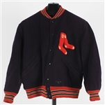 1940s Boston Red Sox Quilted Wool Team Warm Up Jacket (MEARS LOA)