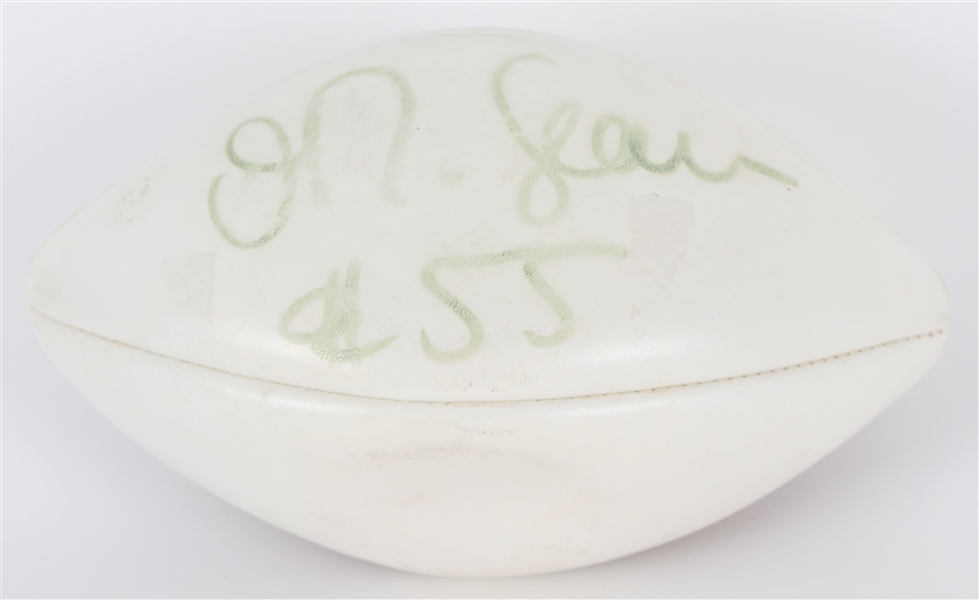 1990s Junior Seau San Diego Chargers Signed ONFL Tagliabue Autograph Panel Football (JSA)