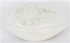 1990s Junior Seau San Diego Chargers Signed ONFL Tagliabue Autograph Panel Football (JSA)