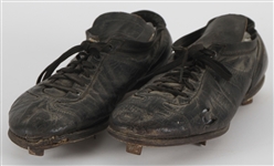 1950's Pittsburgh Pirates Rawlings Fleet Foot #23 Game Worn Baseball Cleats (MEARS LOA)