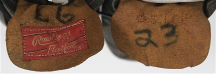 1950's Pittsburgh Pirates Rawlings Fleet Foot #23 Game Worn Baseball Cleats (MEARS LOA)