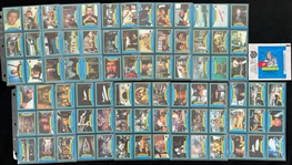 1979 James Bond Moonraker Topps Trading Cards - Complete Set of 99 + Pack Wrapper