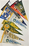 1980s-2000s Full and Oversized Pennant Collection (Lot of 20+)