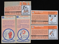 1969-1971 Neal Walk Phoenix Suns Don Smith Milwaukee Bucks and More Topps Trading Cards (Lot of 5)