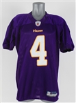 2010 Brett Favre Minnesota Vikings Retail Jersey + Trading Card