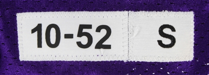 2010 Brett Favre Minnesota Vikings Retail Jersey + Trading Card