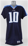 2010 Vince Young Tennessee Titans Signed Jersey (JSA and PSA/DNA)