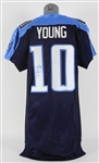 2010 Vince Young Tennessee Titans Signed Jersey (JSA and PSA/DNA)