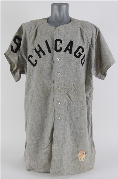 1960 Bob Rush Chicago White Sox Game Worn Road Jersey (MEARS LOA)
