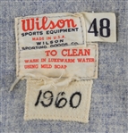 1960 Bob Rush Chicago White Sox Game Worn Road Jersey (MEARS LOA)