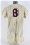 1956 Ed Fitzgerald Washington Nationals Game Worn Home Jersey (MEARS LOA)