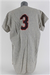 1961 Jim Lemon Washington Senators Salesman Sample Road Jersey (MEARS LOA)