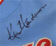 1974 Ken Henderson Chicago White Sox Signed Game Worn Road Jersey (MEARS LOA/JSA)