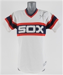 1985 Greg Walker Chicago White Sox Signed Game Worn Home Jersey (MEARS LOA/JSA)
