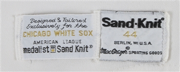 1985 Greg Walker Chicago White Sox Signed Game Worn Home Jersey (MEARS LOA/JSA)