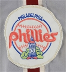 1990 Larry Bowa Philadelphia Phillies Signed Game Worn Road Jersey (MEARS LOA/JSA)