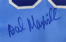 1983 Dal Maxvill Atlanta Braves Signed Game Worn Road Jersey (MEARS LOA/JSA)