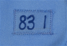 1983 Dal Maxvill Atlanta Braves Signed Game Worn Road Jersey (MEARS LOA/JSA)