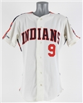 1991 Carlos Baerga Cleveland Indians Signed Game Worn Home Jersey (MEARS LOA/JSA)