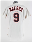 1991 Carlos Baerga Cleveland Indians Signed Game Worn Home Jersey (MEARS LOA/JSA)