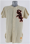 1954 Matt Batts Chicago White Sox Game Worn Home Jersey (MEARS LOA)