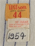 1954 Matt Batts Chicago White Sox Game Worn Home Jersey (MEARS LOA)