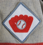 1951 Ted Wilks St. Louis Cardinals Game Worn Road Jersey (MEARS LOA) First Year Style with Yellow Bat