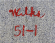 1951 Ted Wilks St. Louis Cardinals Game Worn Road Jersey (MEARS LOA) First Year Style with Yellow Bat