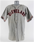1943 Cleveland Indians Restored Road Jersey (MEARS LOA)
