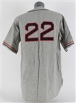 1943 Cleveland Indians Restored Road Jersey (MEARS LOA)