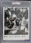 1988 Darrell Griffith Utah Jazz Autographed 8"x10" B&W Sporting News Photo (Type I Photo Auto 9) (Lot of 2)