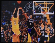 1996-2003 Robert Horry Los Angeles Lakers Autographed 11"x14" Color Photo *PSA*