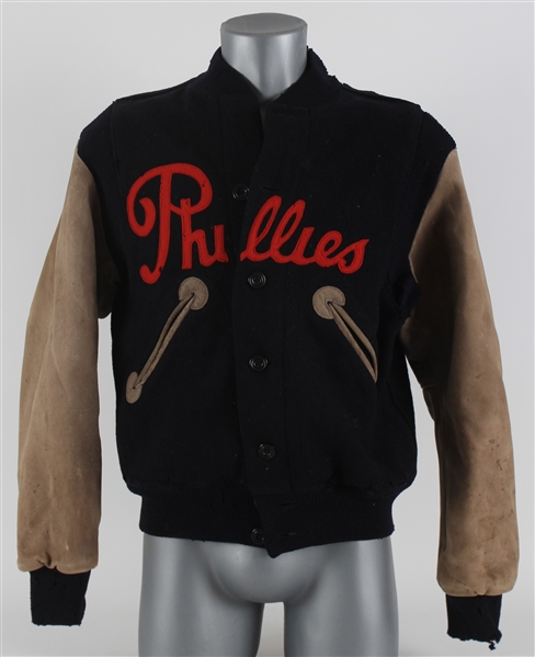 1939-43 Philadelphia Phillies Team Warm Up Jacket (MEARS LOA)