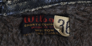 1943-46 Paul Richards Detroit Tigers Fur Lined Team Warm Up Jacket (MEARS LOA)