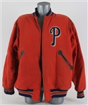 1947-50 Philadelphia Phillies Fur Lined Team Warm Up Jacket (MEARS LOA)