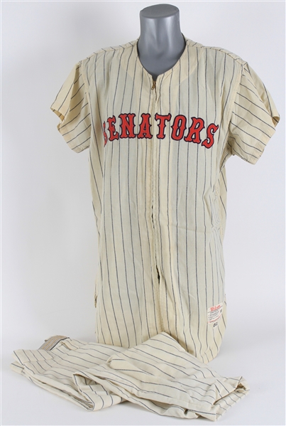 1961 Washington Senators #49 Organizational Home Jersey (MEARS LOA)