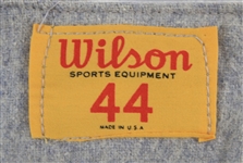1954-56 Wilson Flannel Baseball Uniform Salesman / Showroom Sample (MEARS LOA)