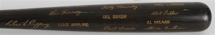 1940 American League All Stars H&B Louisville Slugger Commemorative Black Bat