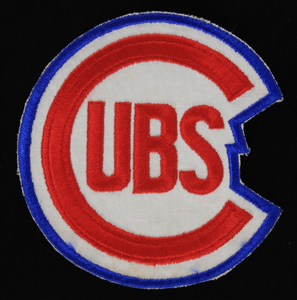 1943-56 Chicago Cubs Home Jersey Team Emblem (MEARS LOA)